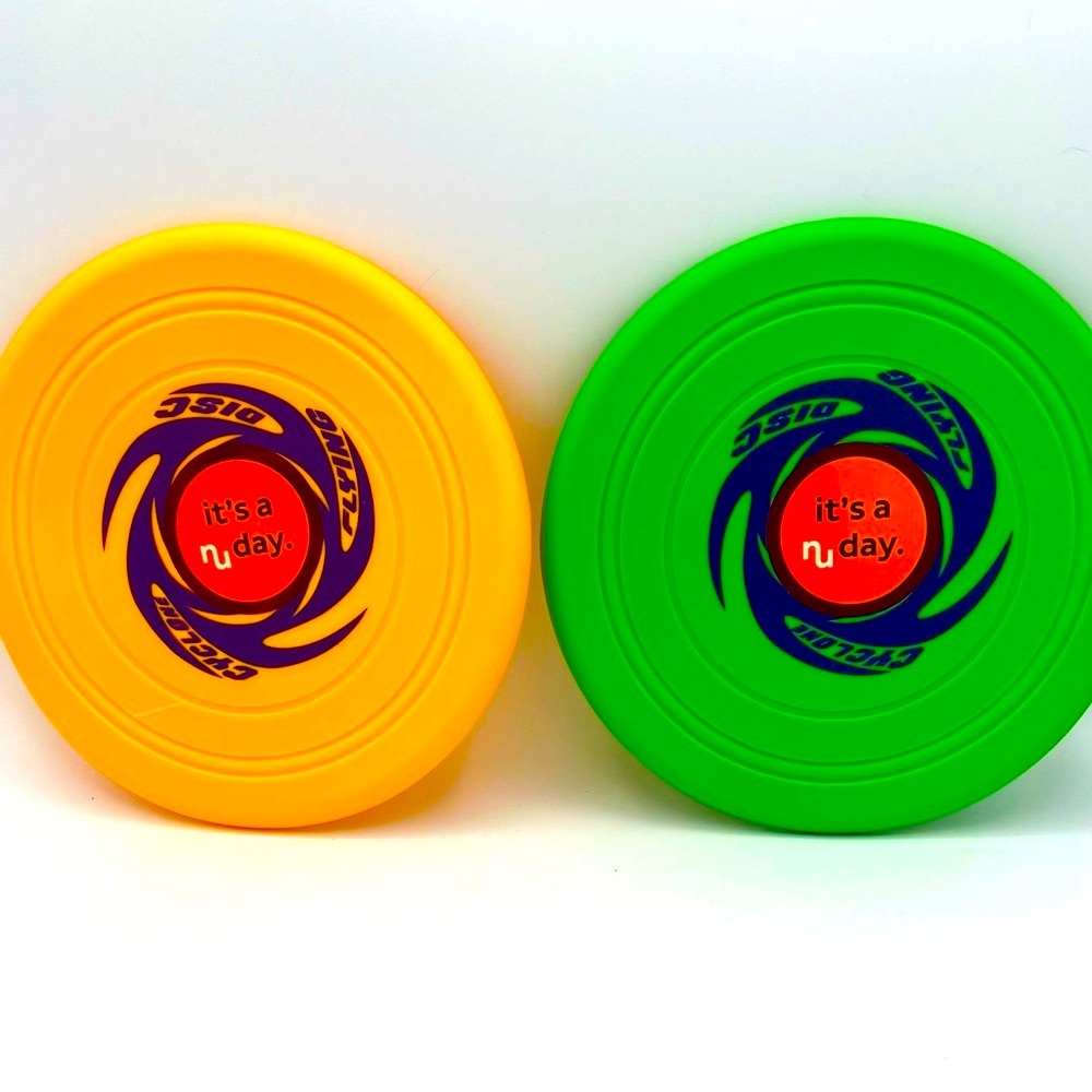 Cyclone Flying Disc Set Of 2 - B7 - Picture 4 of 5